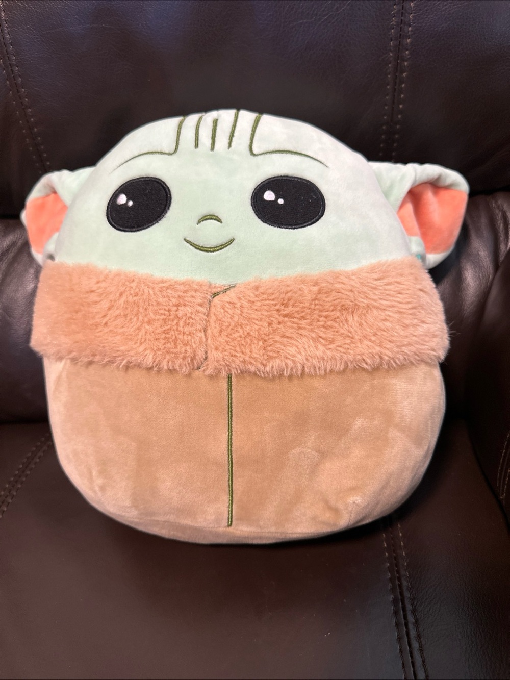 Star Wars Baby Yoda Plush - Light Green and Brown